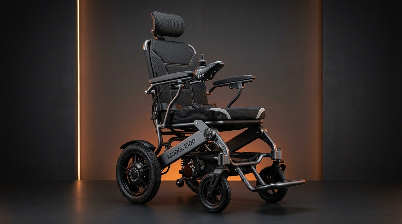 Cadeira de Rodas Elétrica Modelo E100 Neo Mob